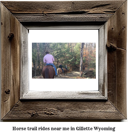 horse trail rides near me in Gillette, Wyoming